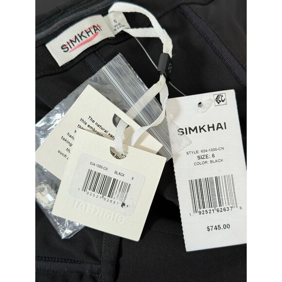 SIMKHAI Arta Embellished Strapless Minidress Size 6 - Picture 14 of 16